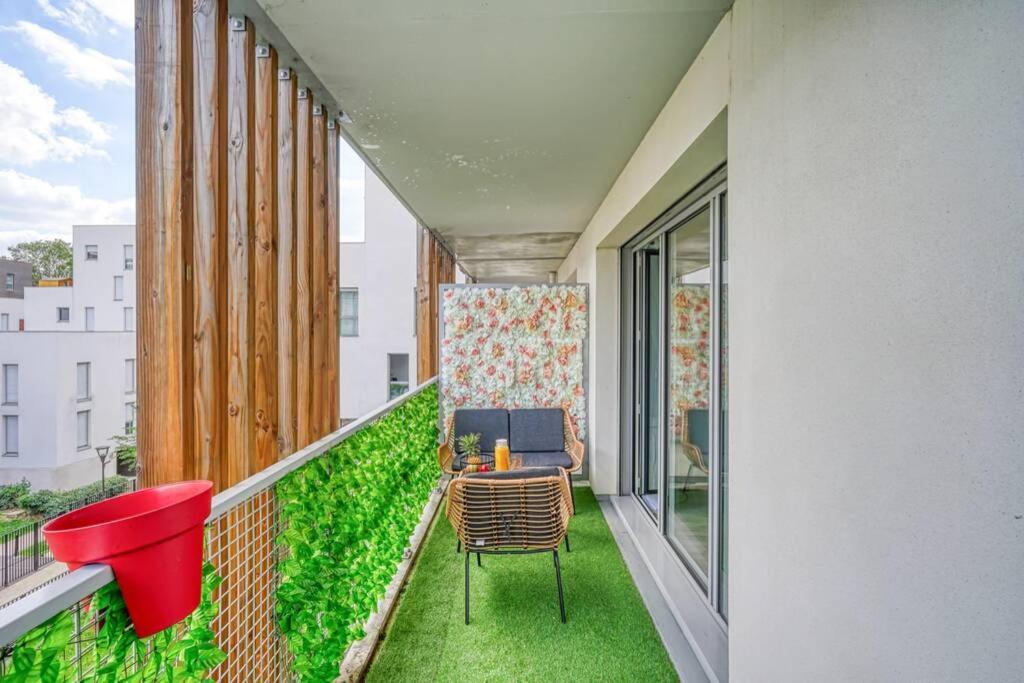 T2 Luxe Proche Paris Terrasse Parking Prive Apartment Vitry-sur-Seine Exterior foto