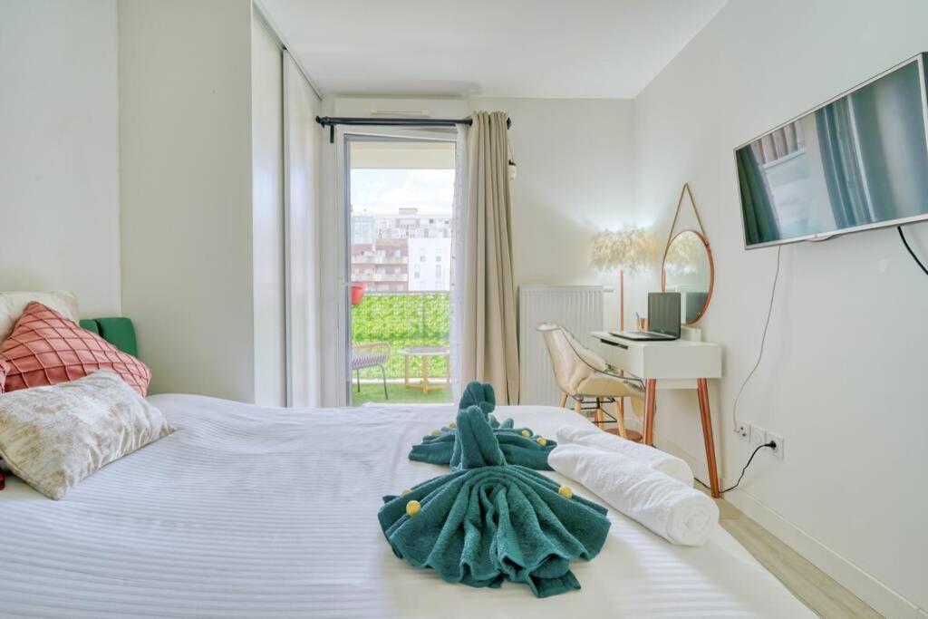 T2 Luxe Proche Paris Terrasse Parking Prive Apartment Vitry-sur-Seine Exterior foto