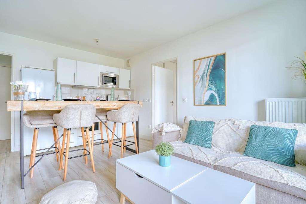 T2 Luxe Proche Paris Terrasse Parking Prive Apartment Vitry-sur-Seine Exterior foto